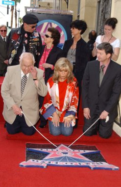 Nancy Sinatra'nın hollywood walk of fame töreni