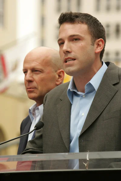 Bruce willis hollywood walk av fame ceremoni — Stockfoto