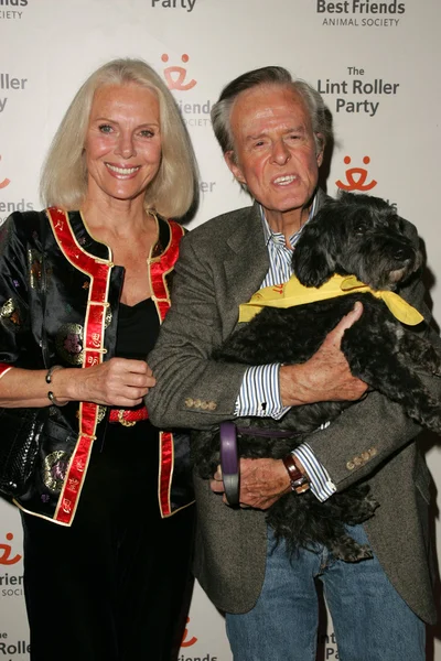 Robert Culp and Candace — Stock Photo, Image