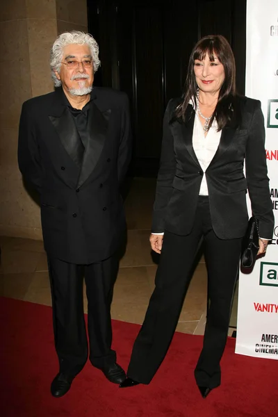 Anjelica huston, graham robert jr. — Foto Stock