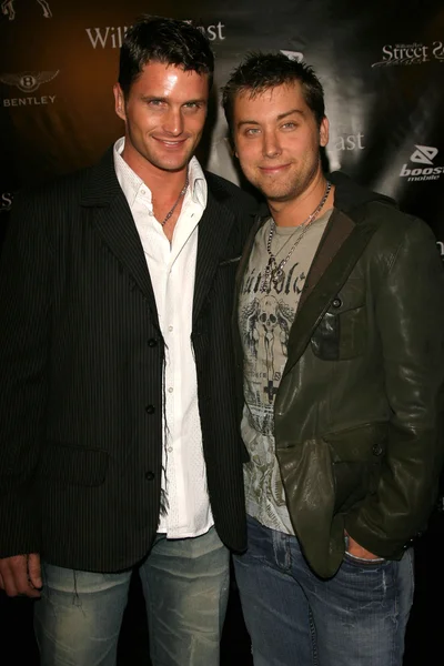 Reichen Lehmkuhl and Lance Bass — Stock Photo, Image
