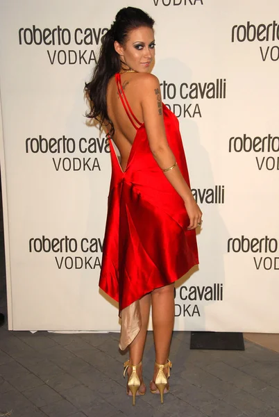 Festa de lançamento de vodka Roberto cavalli — Fotografia de Stock