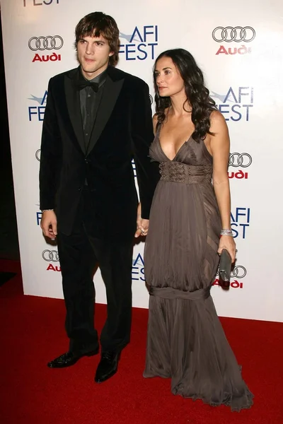 Ashton Kutcher, Demi Moore — Stockfoto