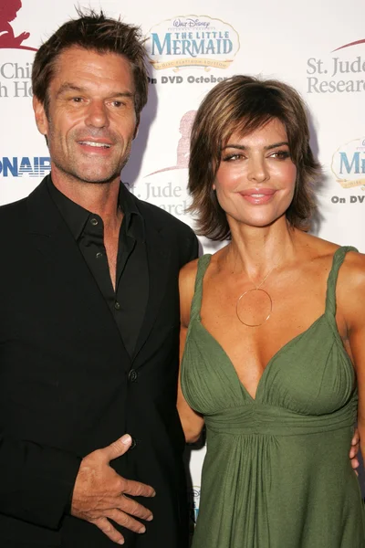 Harry Hamlin ve lisa rinna — Stok fotoğraf