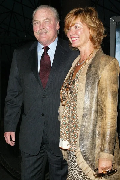Stacy Keach and Malgosia Tomassi — Stock Photo, Image