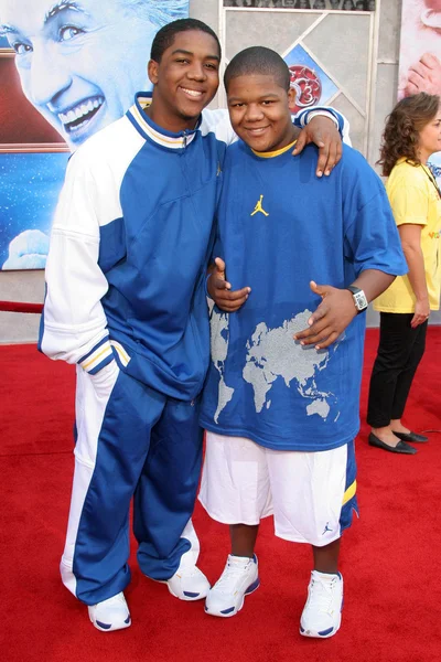 Christopher Massey e Kyle Massey — Fotografia de Stock