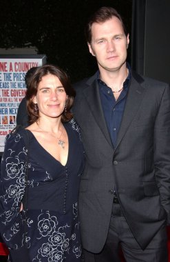 Esther Freud and David Morrissey