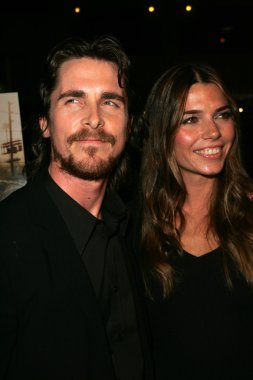 Christian Bale and wife