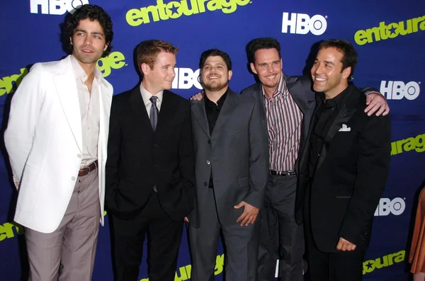 "Entourage ”premiär — Stockfoto