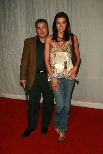 Christopher Knight and Adrianne Curry — Stock Photo, Image