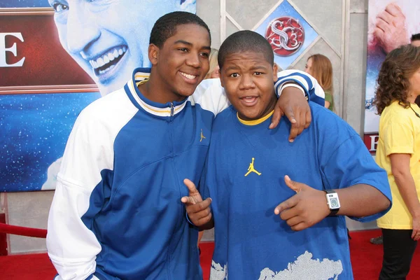 Christopher Massey and Kyle Massey — Zdjęcie stockowe