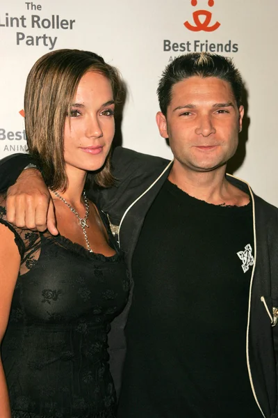 Susie Sprague and Corey Feldman — Stock Photo, Image