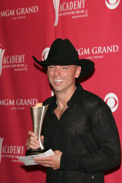 Kenny chesney v tiskovém centru na 41 výroční akademie country music awards. MGM grand, las vegas, nv. 05-23-06 — Stock fotografie