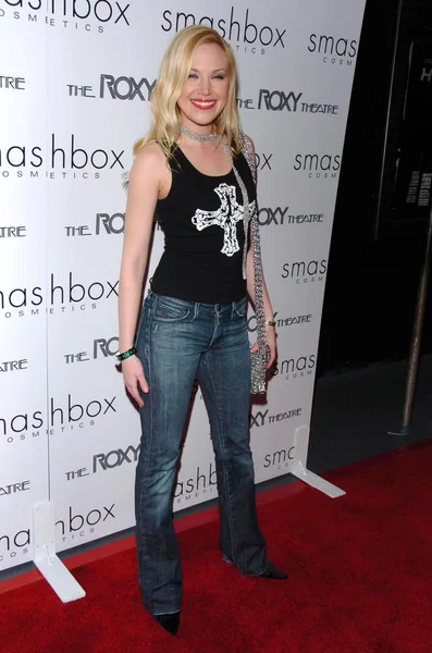 Adrienne frantz på speciella vip visning av hedwig och den arga tum. den roxy theatre i west hollywood, ca. 04-03-06 — Stockfoto