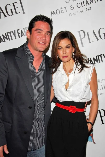 Teri hatcher i dean cain — Zdjęcie stockowe