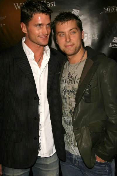 Reichen Lehmkuhl and Lance Bass — Stock Photo, Image