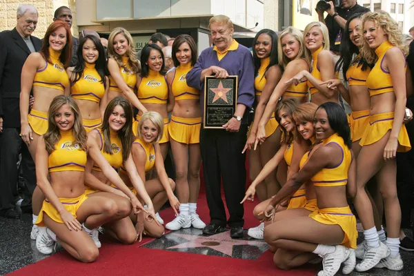 Jerry Buss Hollywood Walk of Fame Ceremony — Stock Photo, Image