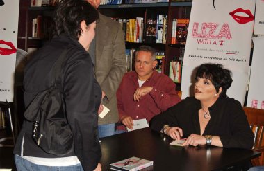 Liza Minnelli In Store Appearance