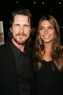 Christian Bale and wife