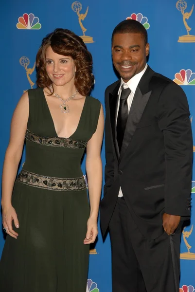 Tina Fey y Tracy Morgan — Foto de Stock