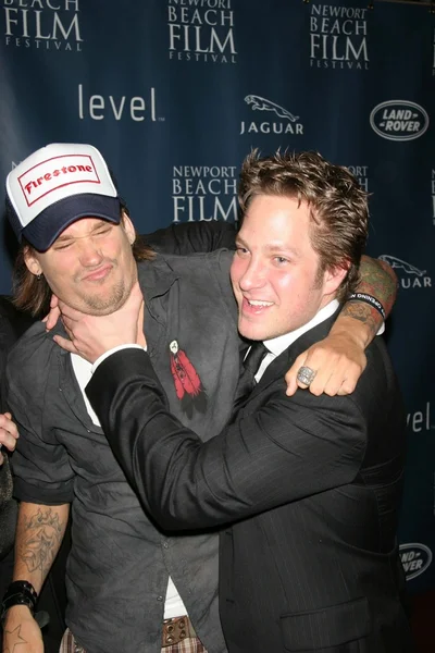 Sean stewart en randy spelling — Stockfoto