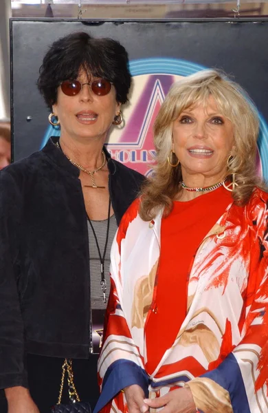 Nancy sinatra hollywood walk of fame zeremonie — Stockfoto