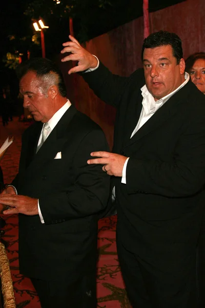 Tony sirico med steve schirripa och michael imperioli — Stockfoto