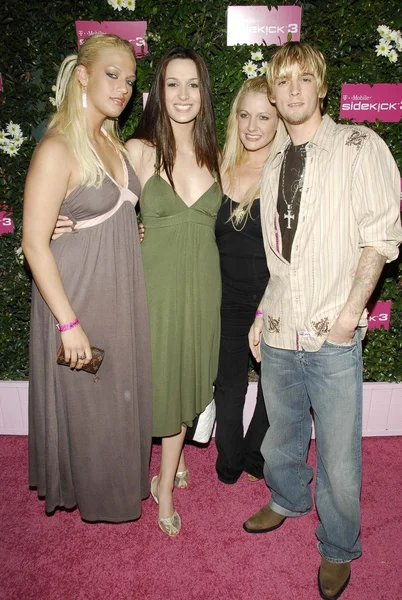 Aaron carter bei der t-mobile sidekick 3 launch party. hollywood palladium, hollywood, ca. 20.06.06 — Stockfoto