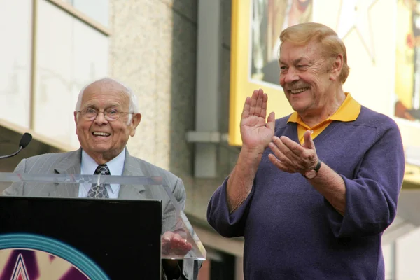 Jerry Buss Hollywood Walk of Fame Ceremony — Stock Photo, Image