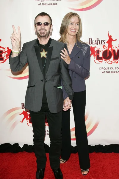 Ringo starr και barbara bach — Φωτογραφία Αρχείου