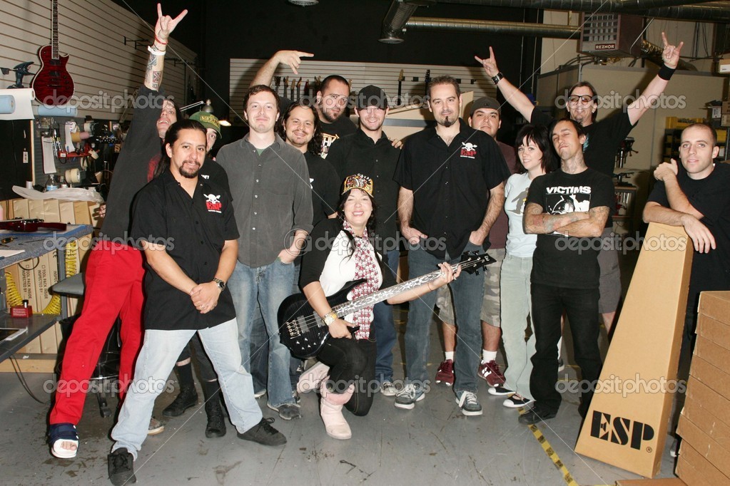 Chyna Doll at ESP Guitars Stock Editorial Photo © s_bukley 16410755