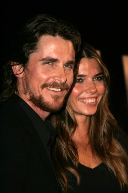 Christian Bale and wife