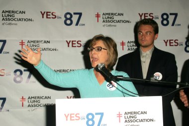 Barbara Boxer, Leonardo Dicaprio