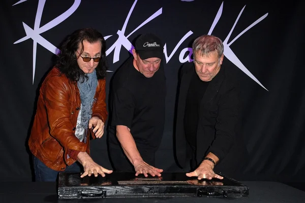 Geddy lee, neil Peart'ten, alex lifeson — Stok fotoğraf