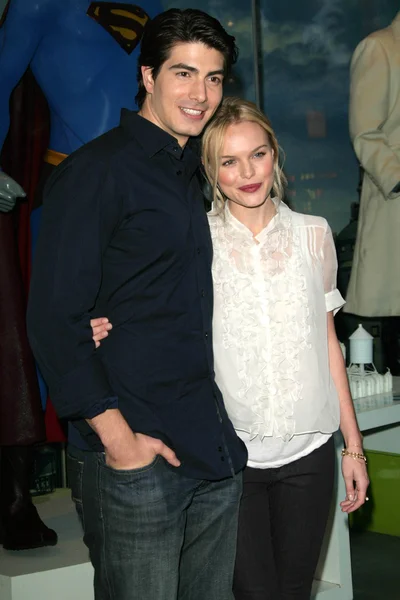 Brandon routh a kate bosworth — Stock fotografie