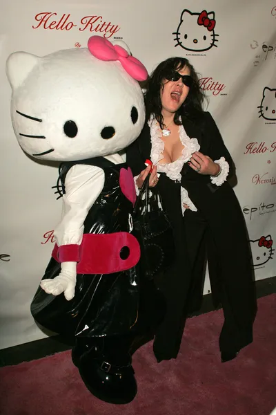 "Hello Kitty "Мода Четверг — стоковое фото