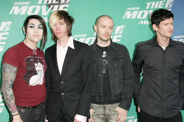 AFI arriving at the 2006 MTV Movie Awards. Sony Pictures, Culver City, CA. 06-03-06 — Stock Photo, Image