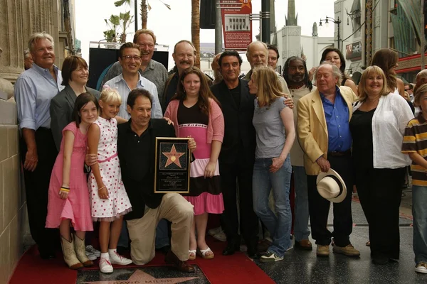 David milch hollywoodzkiej Alei sławy ceremonii — Zdjęcie stockowe