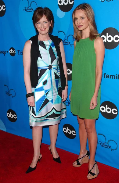 Anne Sweeney and Calista Flockhart — Stock Photo, Image