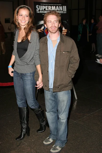 Seth Green and guest — Stock Photo, Image