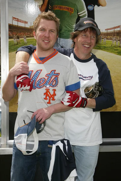 Nick Swardson e Dennis Dugan — Fotografia de Stock
