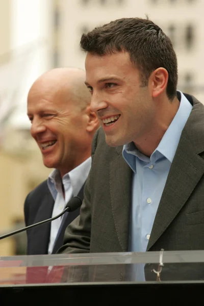 Bruce Willis Hollywood Paseo de la Fama Ceremonia — Foto de Stock