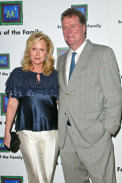 Kathy hilton und rick hilton — Stockfoto