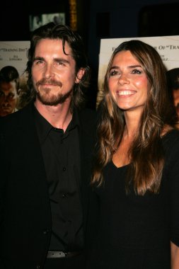 Christian Bale and wife