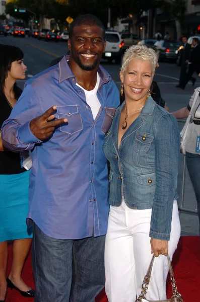 Terry Crews and wife Rebecca — Stock Photo, Image