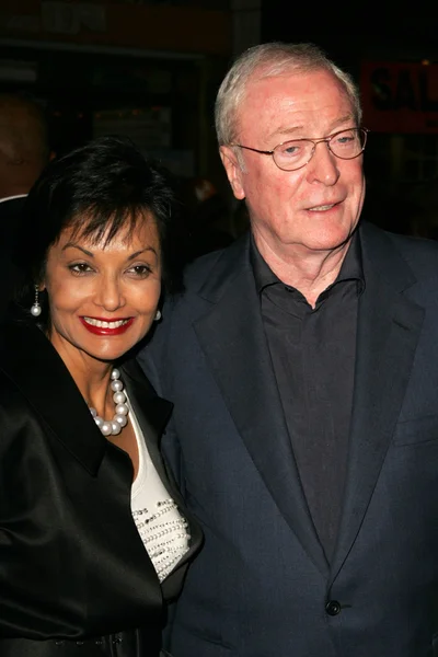 Shakira caine en michael caine — Stockfoto