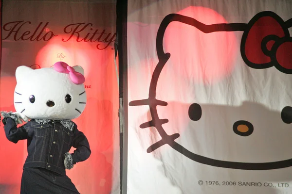 "Hello Kitty "divat csütörtök — Stock Fotó