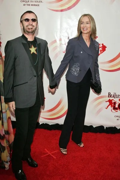 Ringo Starr and Barbara Bach — Stock Photo, Image