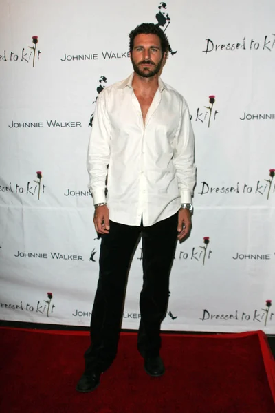 Johnnie Walker klädd till Kilt 2006 — Stockfoto