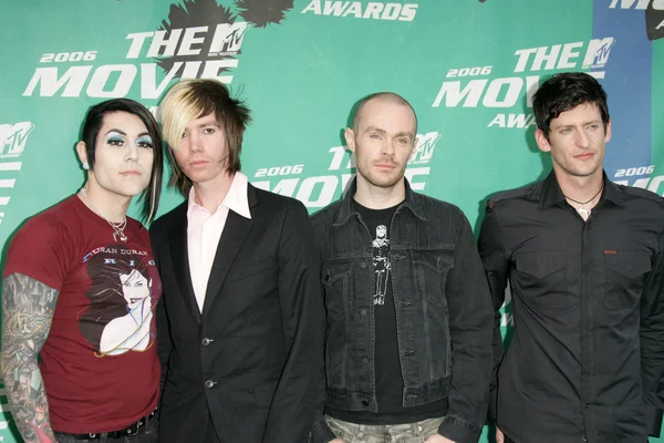 AFI aankomen op de 2006 mtv movie awards. Sony pictures, culver city, ca. 06-03-06 — Stockfoto